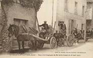 38 Isere CPA FRANCE 38 "Eymeux & Saint Lattier, noca à la campagne du Roi de la Canne, 1927"