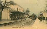 38 Isere CPA FRANCE 38 "Saint Marcellin, la gare" / TRAIN 