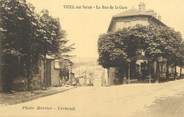 78 Yveline CPA FRANCE   78  "Triel sur seine, la rue de la gare""