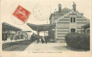 78 Yveline CPA FRANCE   78  "Triel sur seine, la gare" / TRAIN