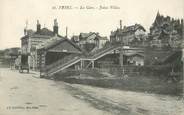 78 Yveline CPA FRANCE   78  "Triel sur seine, la gare, Jolies villas"