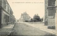 78 Yveline CPA FRANCE   78  "La Villeneuve en chevrie,  la Place et les ecoles"