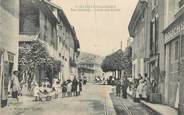 38 Isere CPA FRANCE 38 "Vaulnaveys le Haut, rue centrale, sortie des Ecoles"