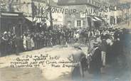 53 Mayenne CARTE PHOTO FRANCE 53 "Pré en Pail, 1912, course cycliste"