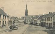 29 Finistere CPA FRANCE 29 "Lanmeur, la Place et l'Eglise"