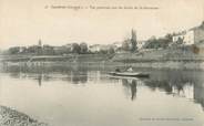 33 Gironde CPA FRANCE 33  "Caudrot, vue générale sur les bords de la Garonne"