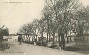 33 Gironde CPA FRANCE 33  "Caudrot, la place"