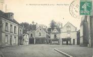 37 Indre Et Loire CPA FRANCE 37 "Preuilly sur Claise, place de l'Eglise"