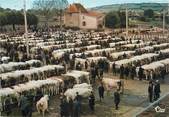 71 SaÔne Et Loire / CPSM FRANCE 71 "Saint Christophe en Brionnais, la cléèbre foire aux bestiaux"