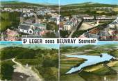 71 SaÔne Et Loire / CPSM FRANCE 71 "Souvenir de Saint Léger sous Beuvray"