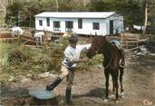 71 SaÔne Et Loire / CPSM FRANCE 71 "Forêt de Saint Prix, Ranch du Haut Folin" / PONEY