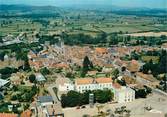 71 SaÔne Et Loire / CPSM FRANCE 71 "Toulon sur Arroux, vue générale aérienne"