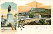 Egypte CPA EGYPTE "Alexandrie, Fort Napoléon et statue de Mohamed Ali"