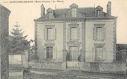 49 Maine Et Loire / CPA FRANCE 49 "Saint Hilaire du Bois, la mairie"