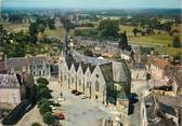 72 Sarthe / CPSM FRANCE 72 "Parigné l'Evêque, vue aérienne, l'église"