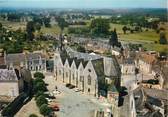 72 Sarthe / CPSM FRANCE 72 "Parigné l'Evêque, vue aérienne, l'église "