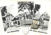 73 Savoie / CPSM FRANCE 73 "La Bauche et son château, colonie de vacances des forces armées"