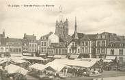 61 Orne / CPA FRANCE 61 "Laigle, grande place, le marché"