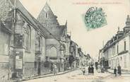 61 Orne / CPA FRANCE 61 "Le Merlerault, grande rue et église"