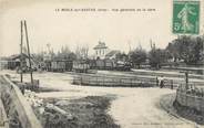 61 Orne / CPA FRANCE 61 "Le Mesle sur Sarthe, vue générale de la gare"