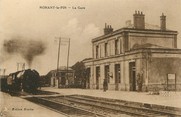 61 Orne / CPA FRANCE 61 "Nonant le Pin, la gare"