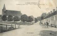 61 Orne / CPA FRANCE 61 "Saint Aignan sur Erre, place de l'église"