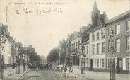 62 Pa De Calai / CPA FRANCE 62 "Laventie, la mairie et la rue des Clinques"