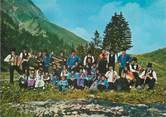 73 Savoie / CPSM FRANCE 73 "La Giettaz" / GROUPE FOLKLORIQUE