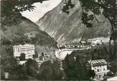 73 Savoie / CPSM FRANCE 73 "La Tarentaise, La Léchère, vue panoramique à travers les arbres"