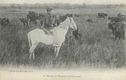 13 Bouch Du Rhone / CPA FRANCE 13 "Manade de Taureaux en Camargue' / CHEVAL