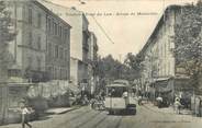 83 Var   CPA FRANCE 83 "Toulon, le Pont du Las, route de Marseille" / TRAMWAY