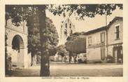 31 Haute Garonne / CPA FRANCE 31 "Mauzac, place de l'église"