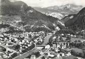 74 Haute Savoie / CPSM FRANCE 74 "Cluses, vue panoramique aérienne "