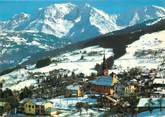 74 Haute Savoie / CPSM FRANCE 74 "Combloux et le massif du Mont Blanc "