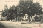 01 Ain / CPA FRANCE 01 "Burblanne, la place"