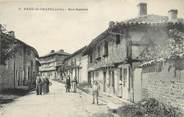 01 Ain / CPA FRANCE 01 "Bagé Le Châtel, rue Rateler"