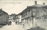 01 Ain / CPA FRANCE 01 "Bagé Le Châtel, rue  Rateler"