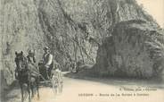 01 Ain / CPA FRANCE 01 "Cerdon, route de La Balme"