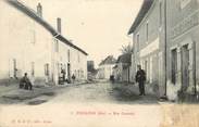 01 Ain / CPA FRANCE 01 "Feillens, rue centrale"