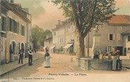 01 Ain / CPA FRANCE 01 "Ferney Voltaire, la place"