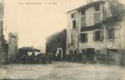 01 Ain / CPA FRANCE 01 "Hautecour, la place"