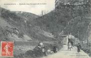 01 Ain / CPA FRANCE 01 "Jujurieux, entrée des gorges de Lhuire"