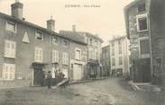 01 Ain / CPA FRANCE 01 "Jujurieux, place d'armes"