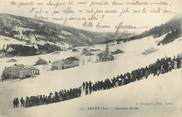 01 Ain / CPA FRANCE 01 "Lélex, concours de ski"