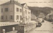 01 Ain / CPA FRANCE 01 "Lalleyriat, mairie, école, poste"