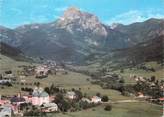 74 Haute Savoie / CPSM FRANCE 74 "Bernex, le village et le dent d'Oche"