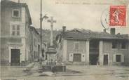 01 Ain / CPA FRANCE 01 "Miribel, place Saint Romain"