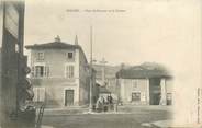 01 Ain / CPA FRANCE 01 "Miribel, place Saint Romain et le coteau"