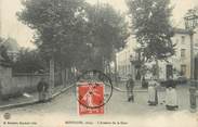 01 Ain / CPA FRANCE 01 "Montluel, l'avenue de la gare"