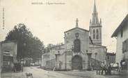 01 Ain / CPA FRANCE 01 "Montluel, l'église Notre Dame"